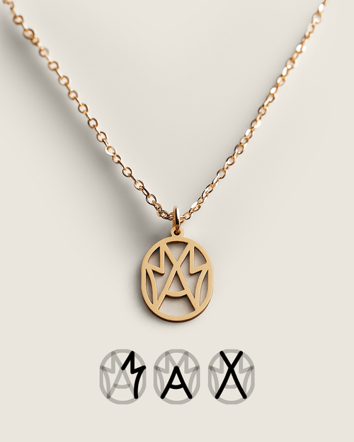 Pet Monogram Necklace