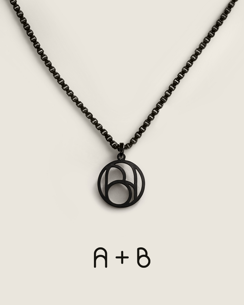 For Him | Bespoke Interwined Initials Necklace