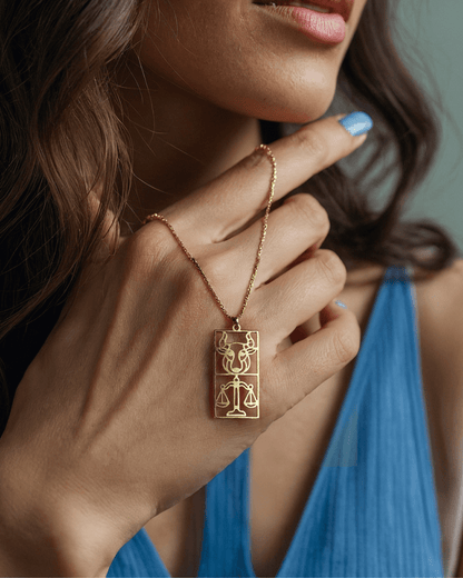 Bespoke Double Zodiac Necklace