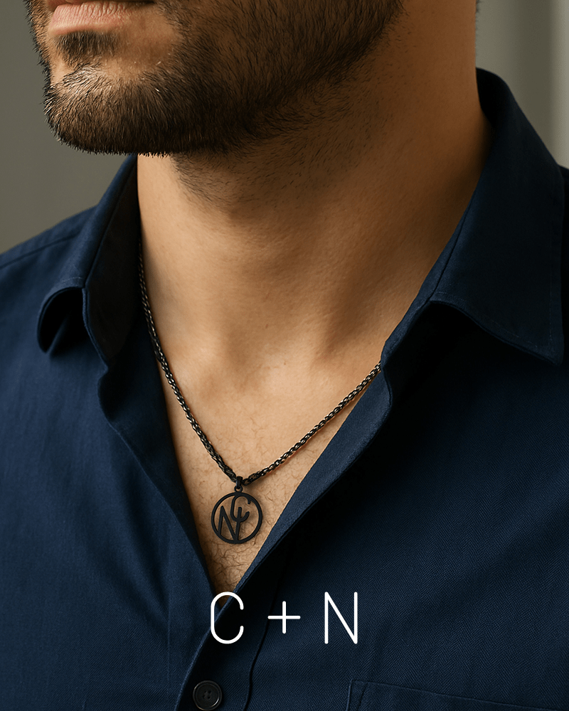 For Him | Bespoke Interwined Initials Necklace