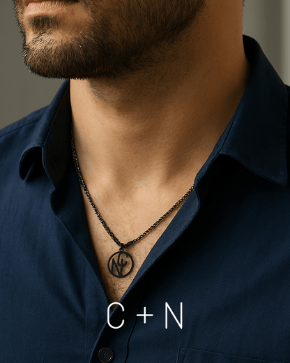 For Him | Bespoke Interwined Initials Necklace