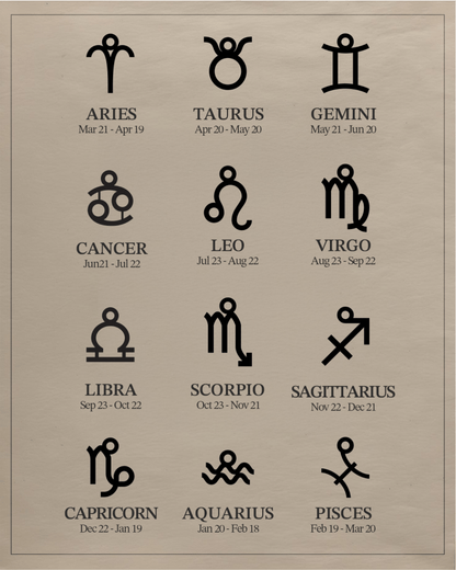 Double Zodiac Keychain | Custom Yin & Yang