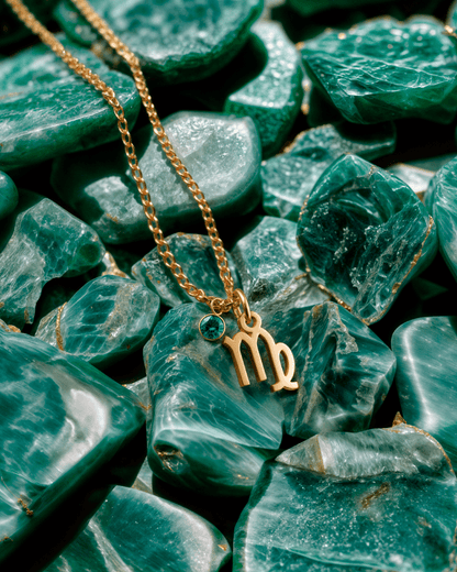 Zodiac & Birthstone Necklace