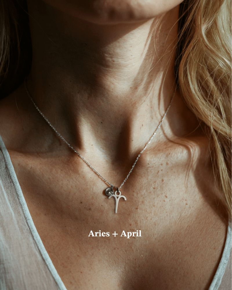 Zodiac & Birthstone Necklace