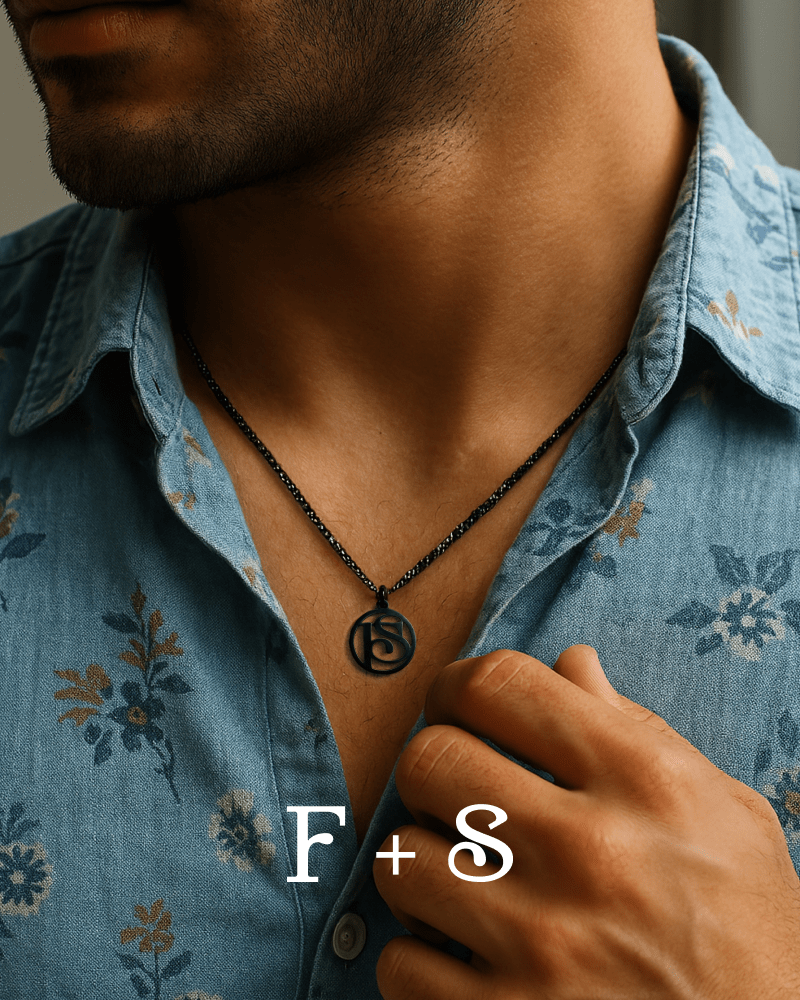 For Him | Bespoke Interwined Initials Necklace